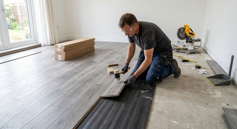 Laminate Floor Installation in Danville, VA