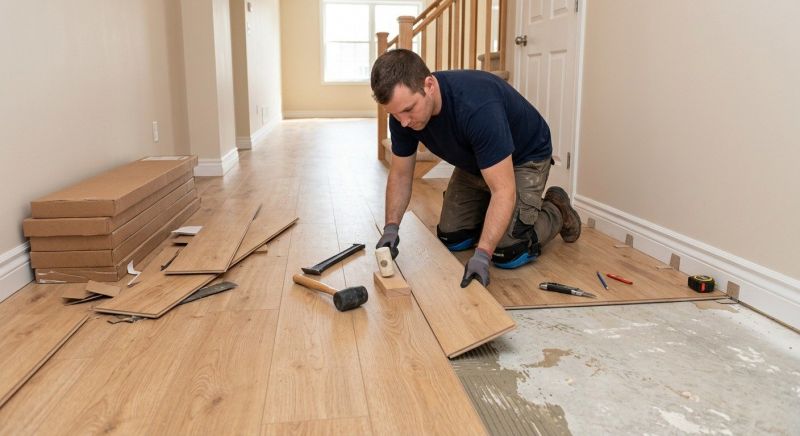 Laminate Floor Installation in Eden, NC