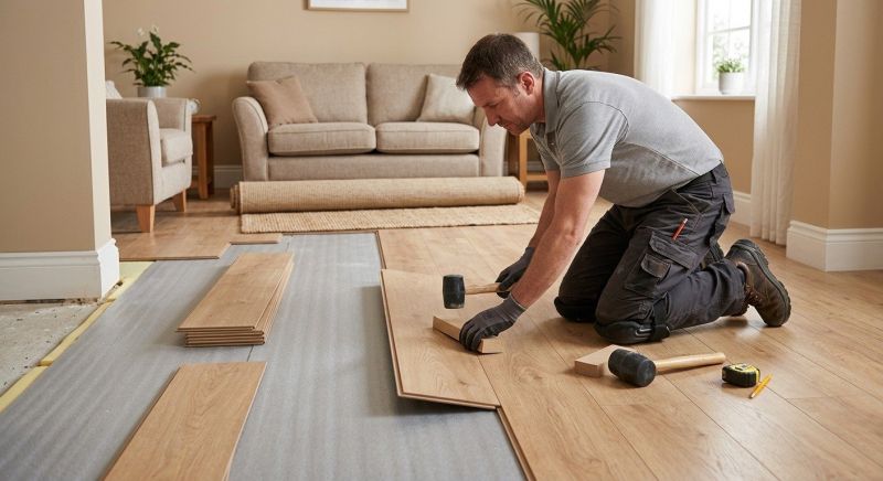Laminate Floor Installation in Prospect Hill, NC