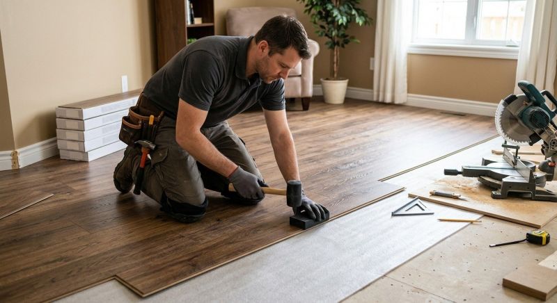 Laminate Floor Installation in Stokesdale, NC