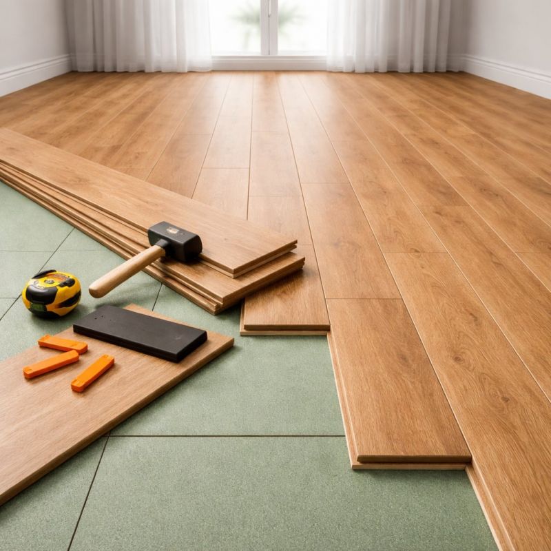 Laminate Floor Remodeling in Reidsville, NC