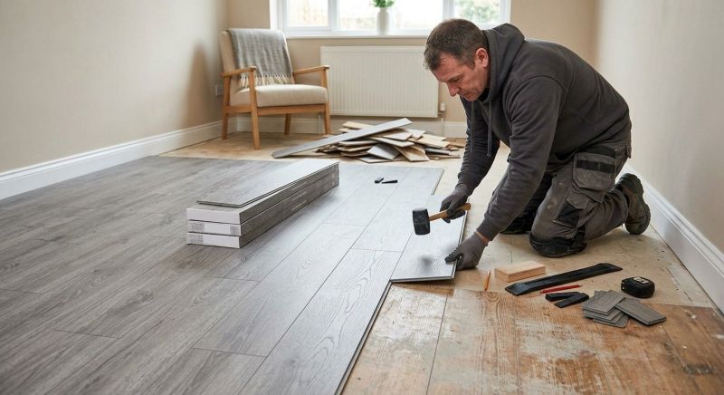 Laminate Floor Replacement in Alamance County, NC