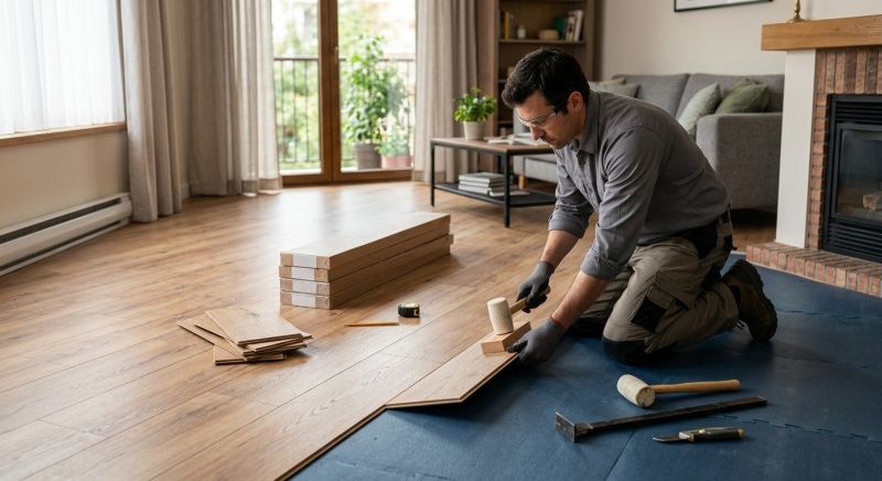Laminate Floor Replacement in Browns Summit, NC