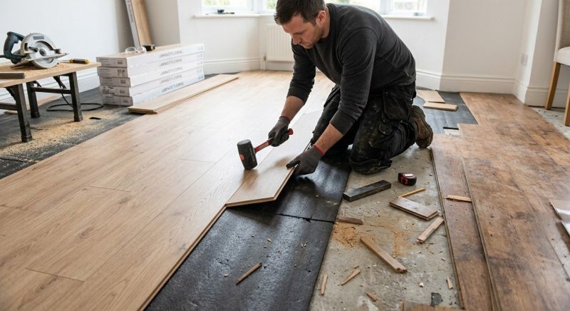 Laminate Floor Replacement in Madison, NC