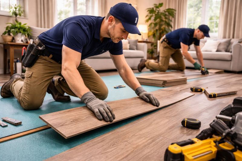 Laminate Floor Replacement in Oak Ridge, NC