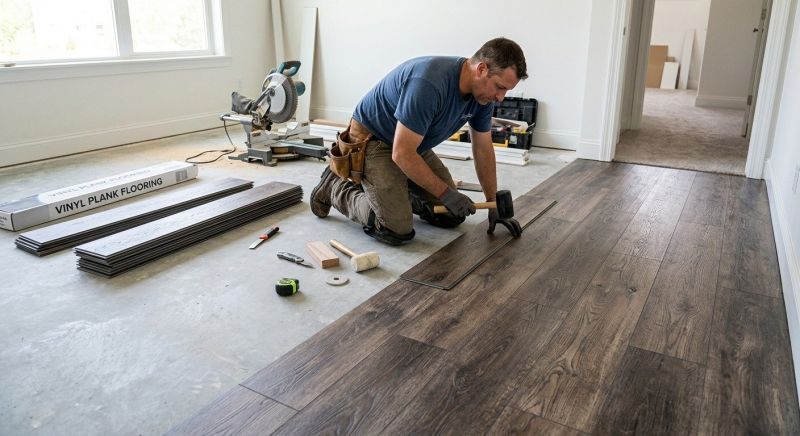 Linoleum Floor Installation in Alamance County, NC