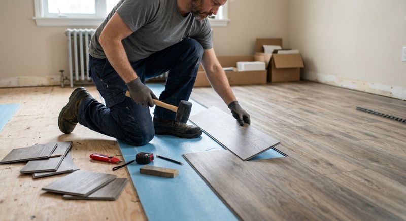 Linoleum Floor Installation in Danville, VA