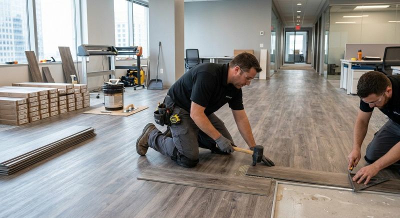 Linoleum Floor Installation in Gibsonville, NC