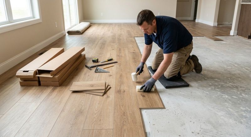 Luxury Vinyl Tile Installation in Caswell County, NC