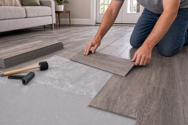 Luxury Vinyl Tile Installation in Eden, NC