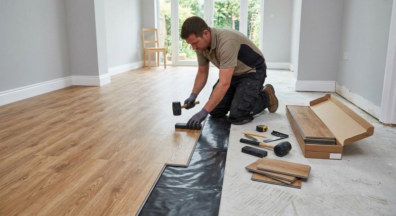 Luxury Vinyl Tile Installation in Reidsville, NC