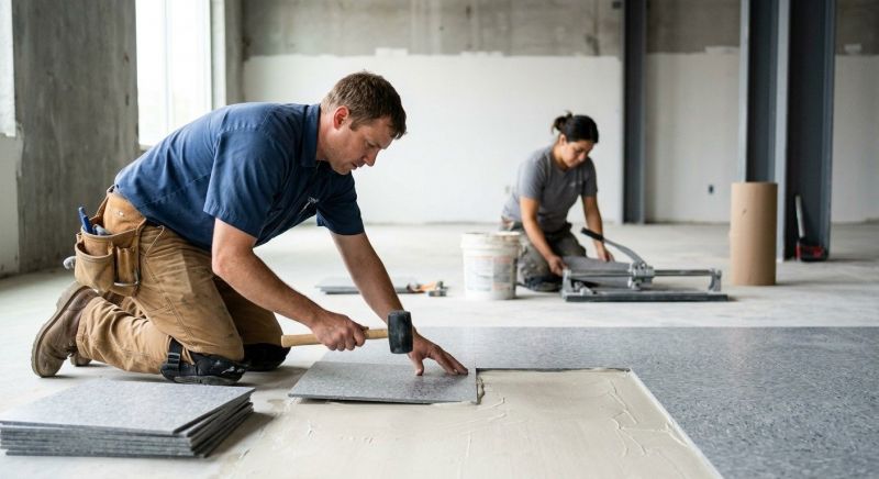 Lvt Flooring Installation in Stokesdale, NC