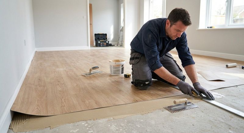 Sheet Flooring Installation in Madison, NC