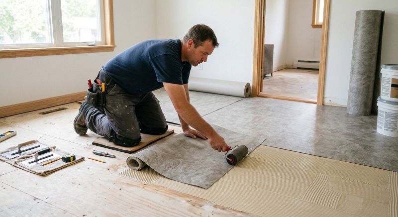 Sheet Flooring Installation in Madison, NC