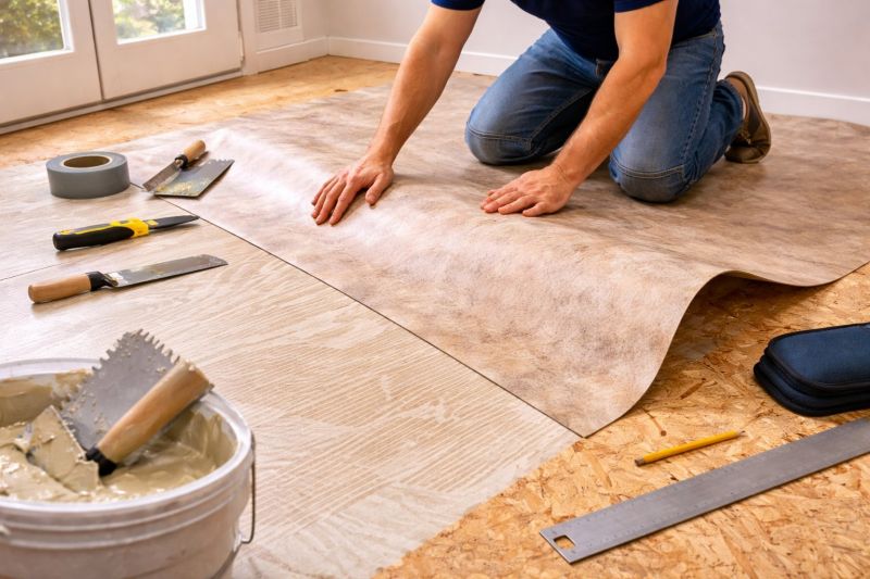 Sheet Flooring Installation in Prospect Hill, NC