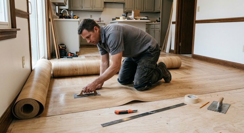 Sheet Flooring Installation in Stokesdale, NC