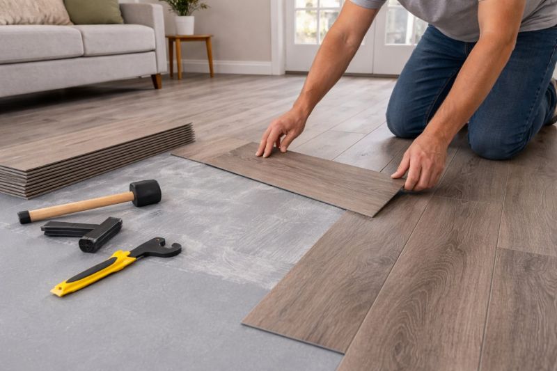 Vinyl Flooring Installation in Alamance County, NC