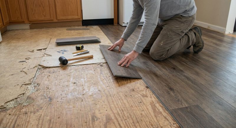 Vinyl Flooring Installation in Stokesdale, NC