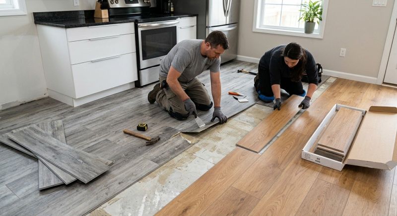 Vinyl Tile Replacement in Reidsville, NC